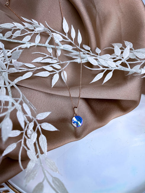 Necklace "Shining circle"